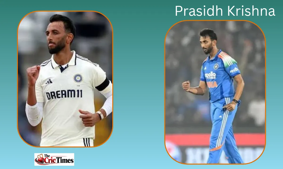 Prasidh Krishna Biography: Age, Height, Wife, Family, Career, IPL, Stats and Net Worth
