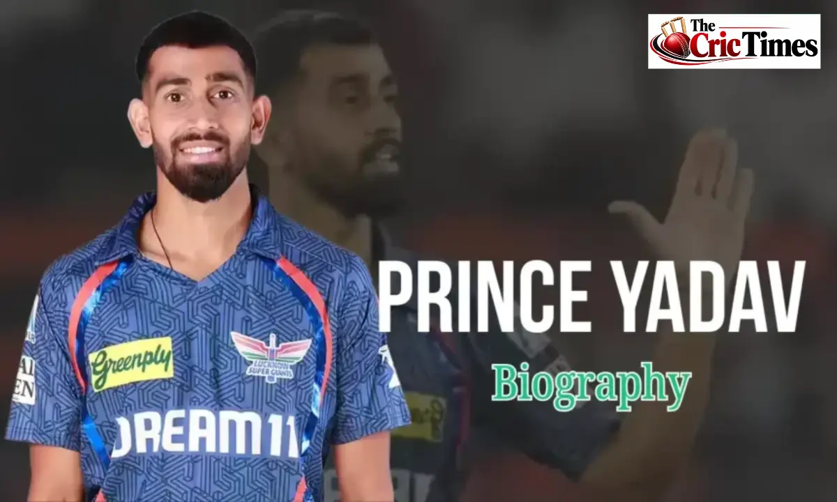 Prince Yadav Age, Biography, Career, Family, IPL and Net Worth